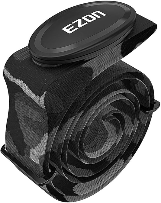 C009Pro Heart Rate Monitor Chest Strap with Bluetooth 5.1& ANT+,HR Monitor Chest Sensor,Up to 365 Days Battery Life,Adjustable Design for Running Cycling Gym,Compatible with Polar/Strava/Wahoo/Peloton