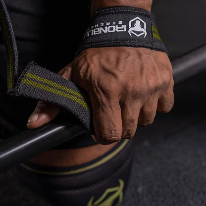 Lifting Straps (1 Pair) - Wrist Straps for Weightlifting - Lifting Straps Gym for Deadlift - Weight Lifting Straps for Weight Training - Gym Straps for Workout, Powerlifting, Strength Training and Bodybuilding - For Men and Women