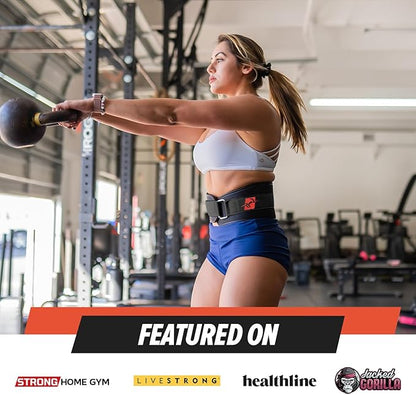 ProFitness Weight Lifting Belt for Women - 4''