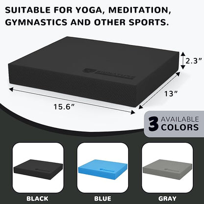Balance Pad, Nonslip Foam Balance Pad, Professional Foam Exercise Pad for Fitness, Stability Training and Physical Therapy