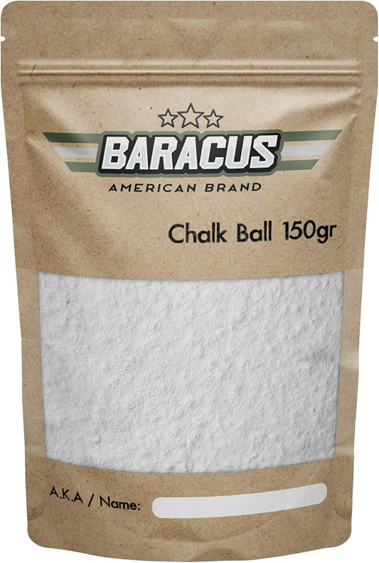 BARACUS Chalk Bag - Premium Gym Chalk for Climbing & Lifting Chalk, Gymnastics, Weightlifting, Crossfit, Pool Dance, Training and Improve Your Hand Grip