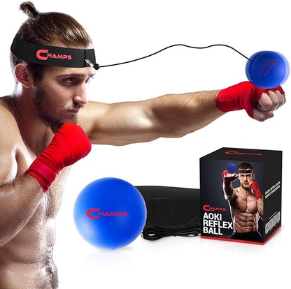 CHAMPS MMA Boxing Reflex Ball -Improve Reaction Speed