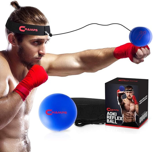 CHAMPS MMA Boxing Reflex Ball -Improve Reaction Speed