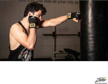 Beast Gear Hand Wraps for Boxing Gloves - Men & Women Inner Gel Quick Wraps for Combat Sports, MMA, and Martial Arts