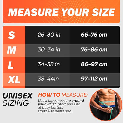 Weightlifting Belt for Men & Women - 4''