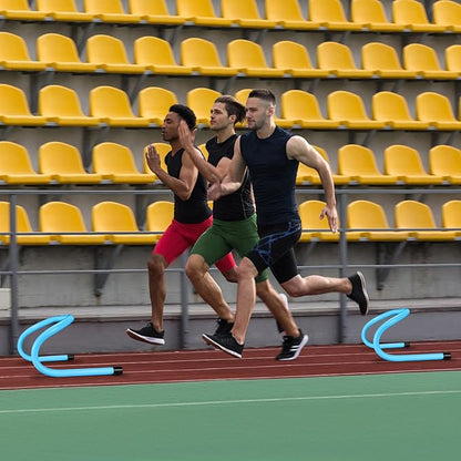 Wettarn 18 Pcs 6" Speed Training Hurdles Agility