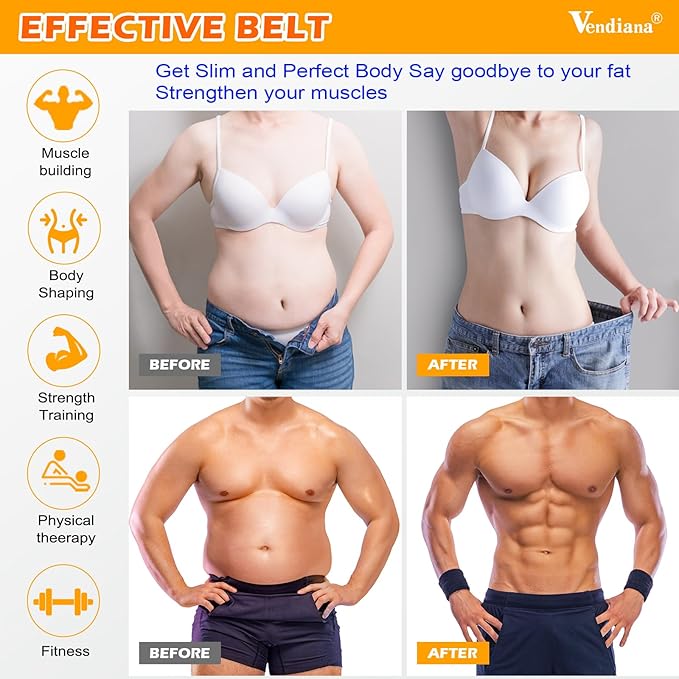 ABS Stimulator Muscle Toner Flex Fitness Belt