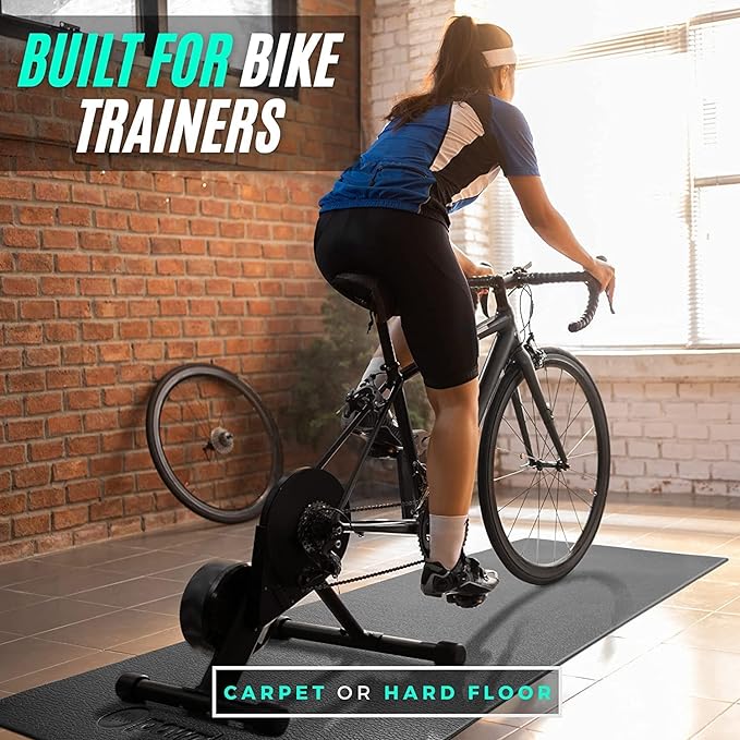 Powr Labs Sweat Proof Exercise Bike Mat