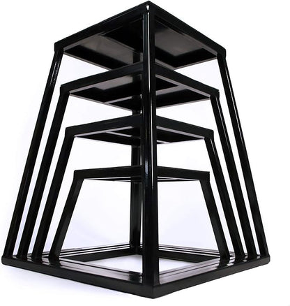 Rage Fitness Steel PlyoBox12-18-24-30Inch High Anti-SlipPlyometric JumpBoxes For Agility