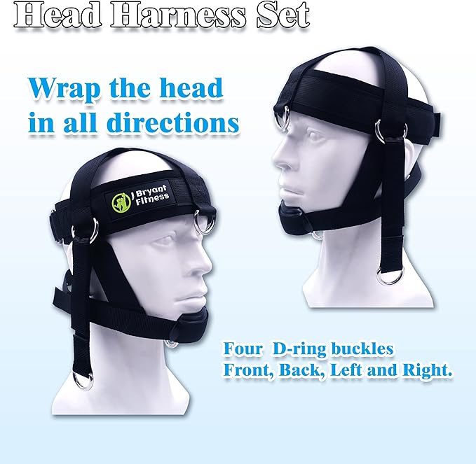 J Bryant Neck Harness Head - Weight Lifting