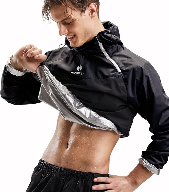 HOTSUIT Sauna Suit for Men Sweat Sauna Jacket