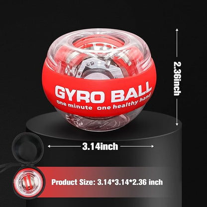 Wrist Trainer Ball Auto-Start Wrist Strengthener Gyroscopic Forearm