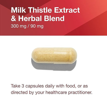 Protocol Liver Detox Support* - Liver Cleanse Detox* - Glutathione Supplement - Milk Thistle & Methionine - Dairy Free & Vegan - 90 Veg Capsules