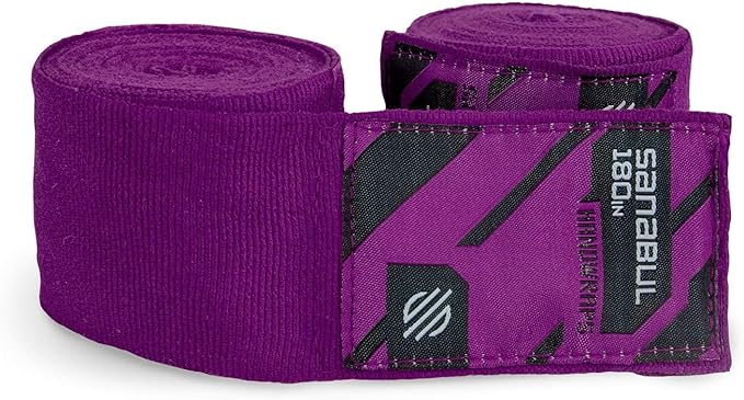 Sanabul Elastic 180 inch Boxing Hand Wraps for Boxing Gloves Muay Thai Kickboxing MMA Wraps for Men & Women