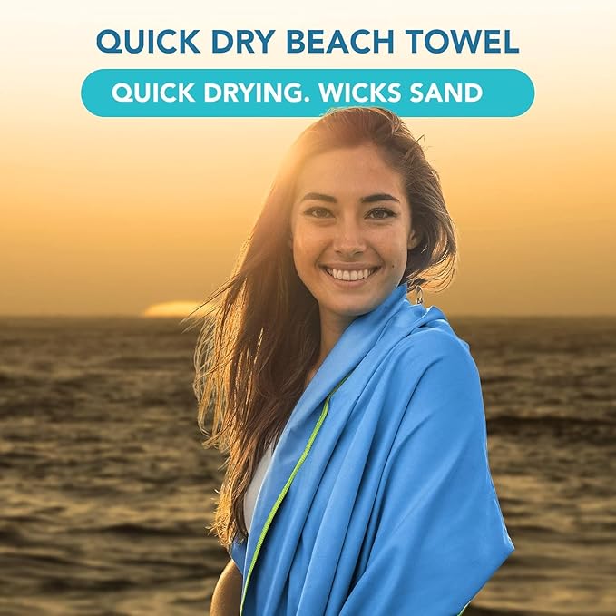 Youphoria Microfiber Travel Towel Fast Drying Lightweight -