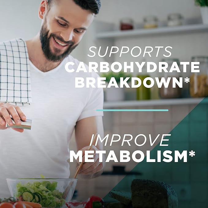AdvoCare Carb-Ease Plus - Carb Blocker Supplement with Kidney Bean Extract, Grape Seed Extract & Green Coffee Extract - Supports Healthy Metabolism* - 60 Capsules