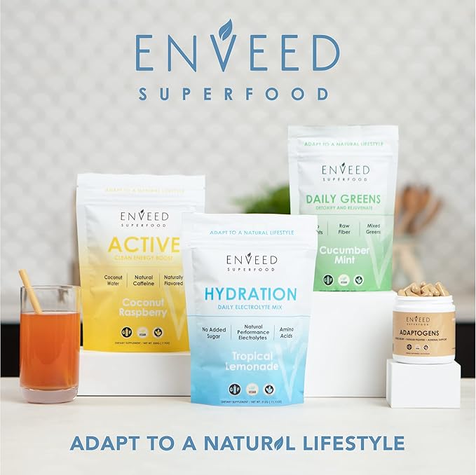 Hydration | Sugar Free Active Muscle Recovery Mix for Men & Women — Vitamin C, Zinc, Magnesium & BCAA Amino Acids | Maximize Workout Hydration with Premium Electrolytes — 20 Servings