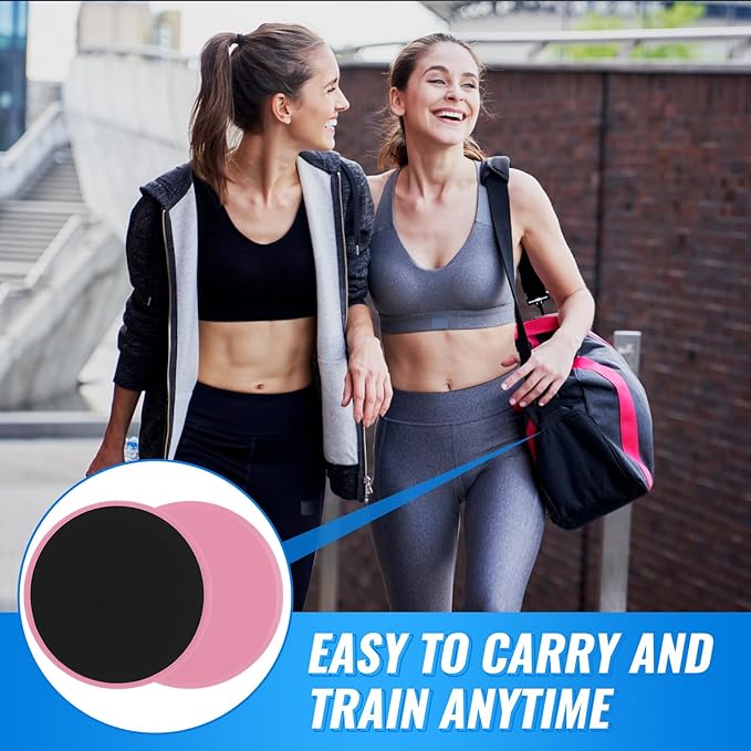 Wettarn 24 Pcs Core Sliders for Working Out