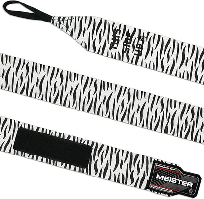 Meister Adult 180" Semi-Elastic Hand Wraps for MMA & Boxing (Pair)