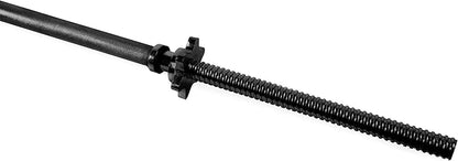 CAP Barbell 57" Standard Solid Threaded Bar 1-inch