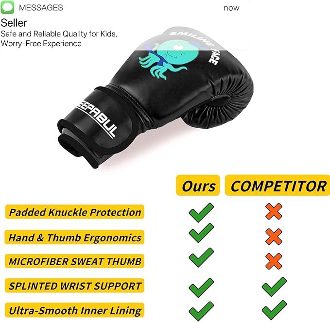 Upgrade Kids Boxing Gloves for 3-8 Year Boys and Girls, Toddler Boxing Gloves for Kids Training, Boxing Gloves Kid Sparring for Punching Bag, Kickboxing, Muay Thai, MMA