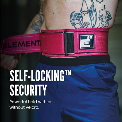 Self-Locking Weight Lifting Belt - Premium Weightlifting Belt