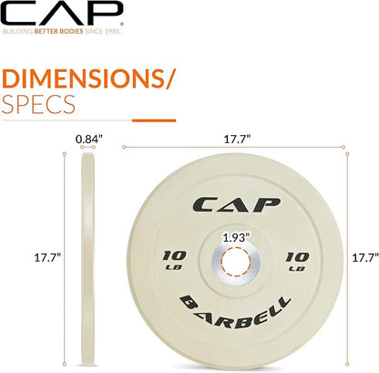 CAP Barbell Rubber Olympic Bumper Plate