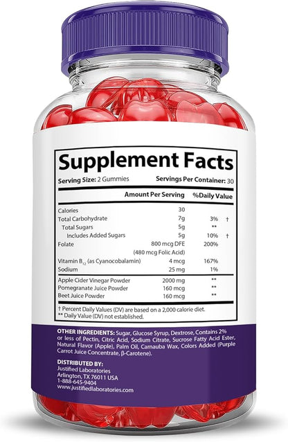 (2 Pack) Ketocalm Nutrition Keto ACV Gummies Extreme 2000MG Keto Calm Nutrition Keto Gummies Apple Cider Vinegar Formulated with Pomegranate Beet Juice Powder B12 Vegan Non GMO 120 Gummys