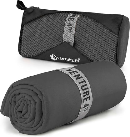 VENTURE 4TH Quick Dry Towel. Microfiber Travel Towel