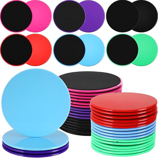Syhood 36 Pcs (18 Pairs) Core Sliders Bulk