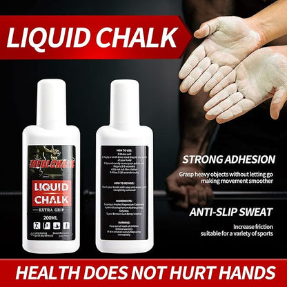 Liquid Chalk, Sports Chalk, Hand Grip Chalk,Weightlifting Chalk,Gym Chalk,Work Out Chalk for Cross Training, Powerlifting,Pole Dance