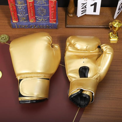 Yardwe Kids Boxing Gloves, Youth Boys and Girls Training Sparring Glove for Kickboxing, Punching Bag, MMA, Thai, Pu Leather, Sponge Liner