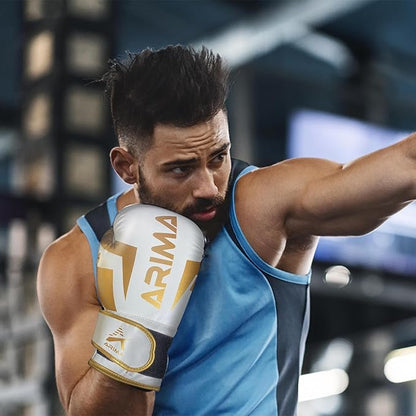 Boxing Gloves - Premium PU Leather, Heavyweight - Ideal for Boxing, Kickboxing, Muay Thai & Fitness Training