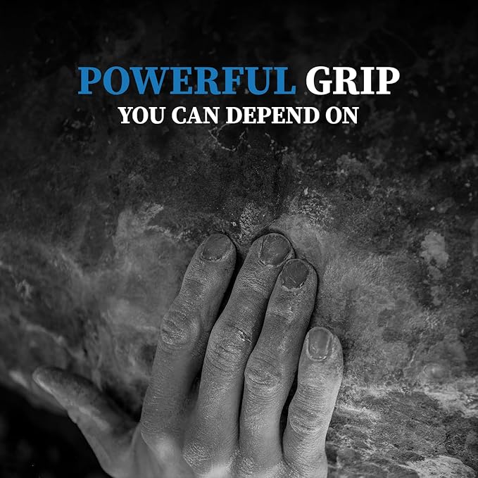 Performance Climbing Chalk for Rock Climbing, Gymnastics, Weight Lifting - 100% Pure Magnesium Carbonate, No Drying Agents, Medium Blend Loose Rock Climbing Chalk - 200g