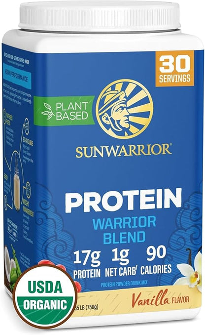 Vegan Organic Protein Powder Plant-Based Bundle - 2 Pack
