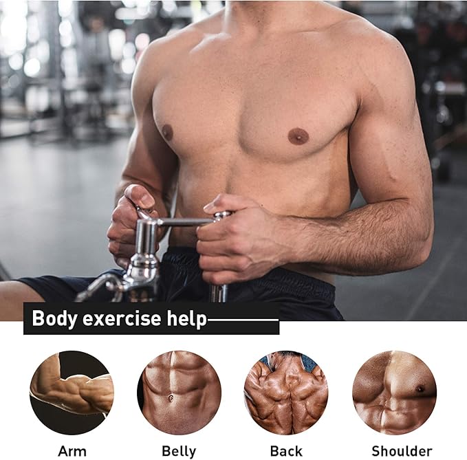 DIY Straight Bar, Bicep Pull With Soft Hand Grips - Weight Machine Accessories for Home Gym Workout