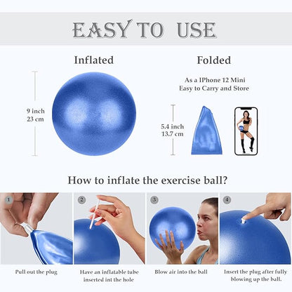Small Pilates Ball 9 Inch