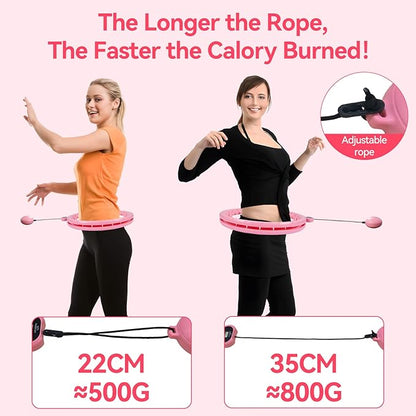 Humixx Infinity Hoop for Adult Weight Loss 2 in 1 Smart