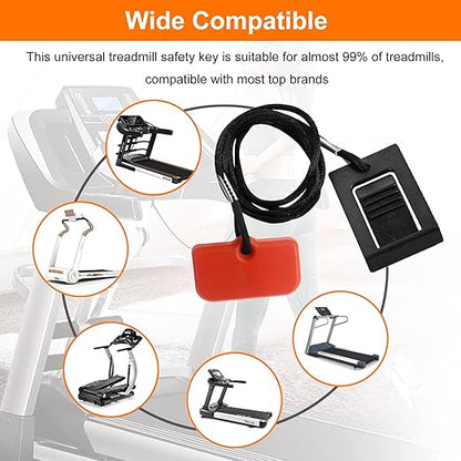 Treadmill Magnet Safety Key for Proform, Image, Weslo, Reebok, Epic, Golds Gym, Freemotion, and Healthrider Treadmills