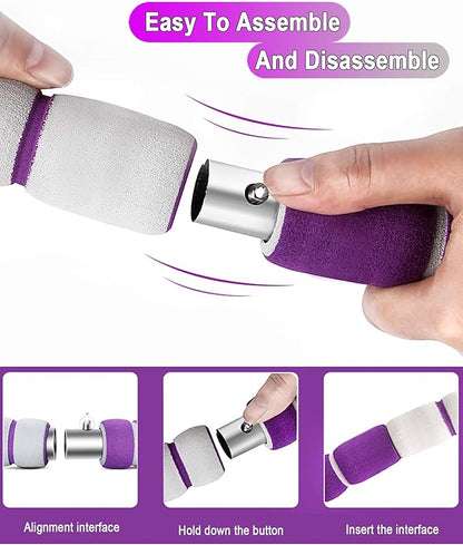 Weighted Exercise Hoop for Adults Weight Loss 8 Section