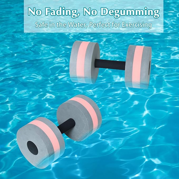Aquatic Dumbells Set of 2 Water Dumbells Pool