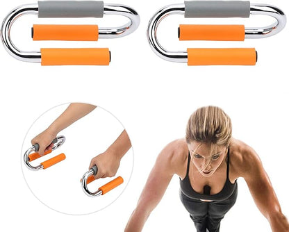 Push Up Bar Bracket, Stable and Strong S Shape Push Up Bar Bracket Suitable for Doing Push Ups At Home, Gym, Office, and Travel