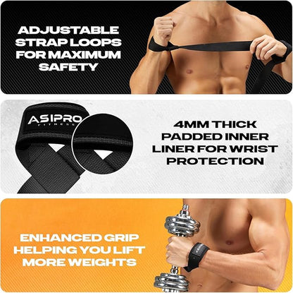 Wrist Wraps for Weightlifting 18" Wrist Straps for Weightlifting Weight Lifting Wrist Wraps for Men & Women, Muñequeras para Gym Wrist Support for Working Out, Gym Wrist Wraps for Powerlifting