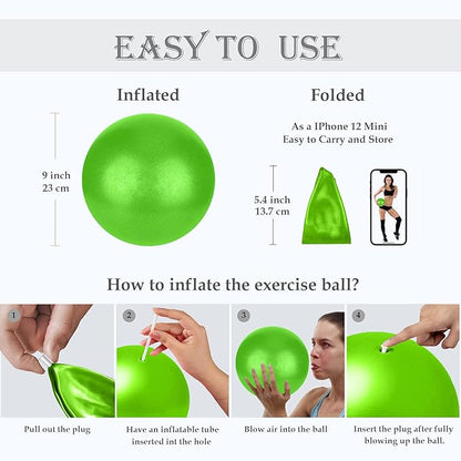 Small Pilates Ball 9 Inch