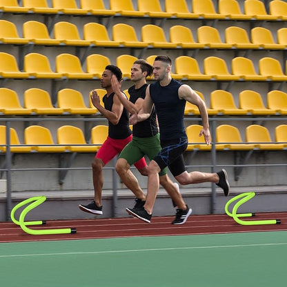 Wettarn 18 Pcs 6" Speed Training Hurdles Agility