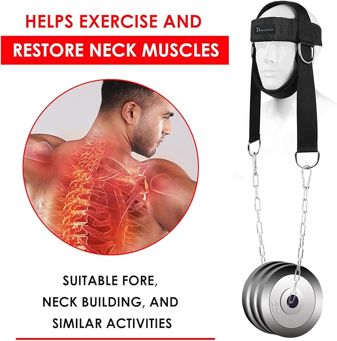 Neck Harness for Weight Lifting Training Head Neck
