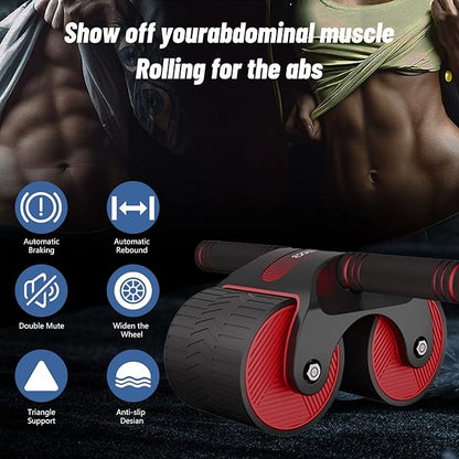 Automatic Rebound Aabdominal Wheel 2023 New