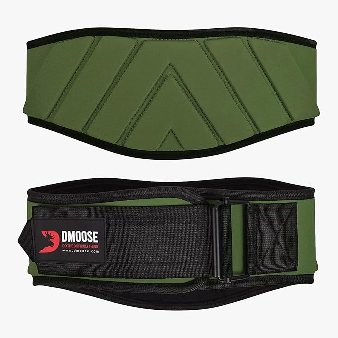 DMoose Fitness Weight Lifting Belt 6 Inch