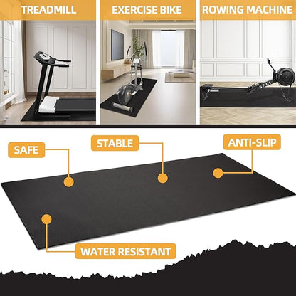 Signature Fitness High Density Home Gym Treadmill Exercise 1/4" Thick,