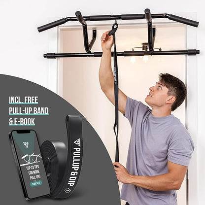 PULLUP & DIP Pull-Up Bar 39.4x13.8 inches, 240 pounds,